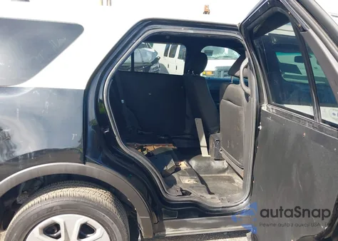 2015 Ford Police Interceptor from USA, damaged, VIN 1FM5K8AR6FGB92080